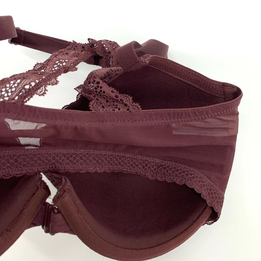 Auden Bra The Ace Demi Racerback Lightly Lined Front Closure Womens NWT - Picture 8 of 10